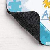 Mousepad zerbricht das Blaue Haupt (Ecke)