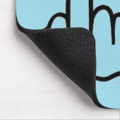 Mousepad Zombies Dreh (Ecke)