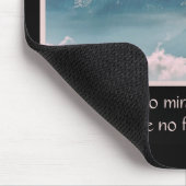 Mousepad zum inspirierenden Wunderzitat (Ecke)