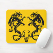 Mousepad: Zwei Gegner von Stammesdrachen Mousepad (Mit Mouse)