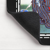 Mousepads Art Japanese Lady Vintage Poster Utagawa (Ecke)