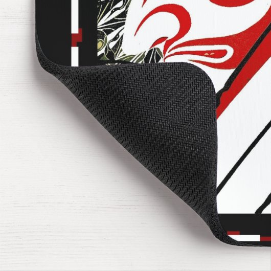 Mousepads Art Japanese Vintage Poster (Ecke)