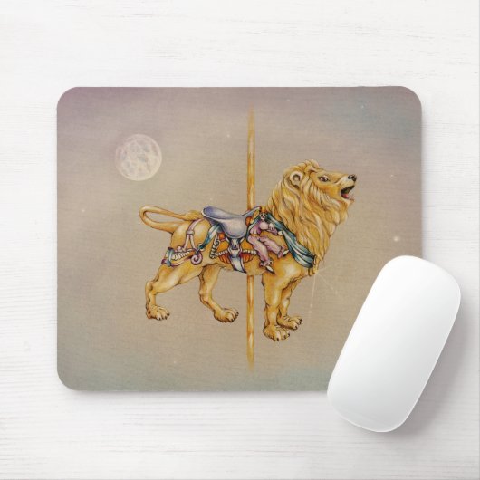 Mousepads - Carousel Lion (Mit Mouse)