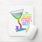 MOUSEPADS - GLAS HALB VOLL (Mit Mouse)