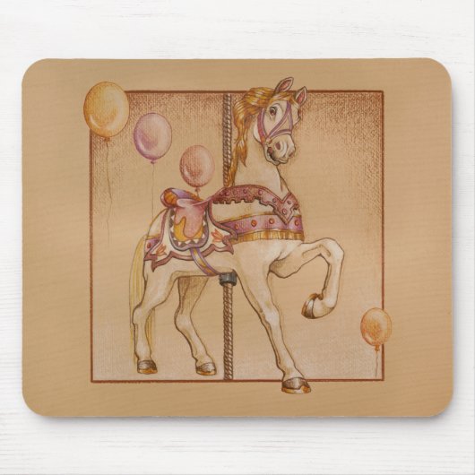 Mousepads - Lila Pony Carousel (Vorne)