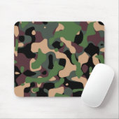 Mousepads mit einem Militärtarnungsentwurf (Mit Mouse)
