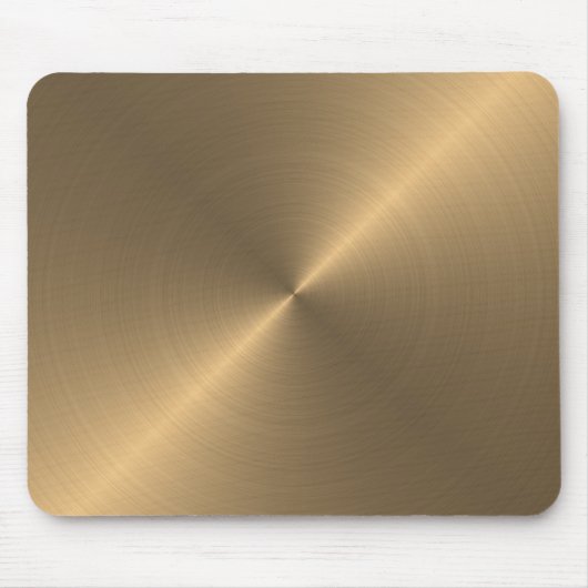 Mousepads mit goldener metallischer Beschaffenheit (Vorne)