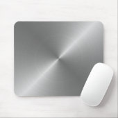 Mousepads mit silberner metallischer (Mit Mouse)