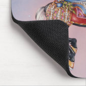 Mousepads - Petaluma Karussell Pferd 1 (Ecke)
