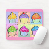 Mousepads - Pop-Kunst-kleine Kuchen (Mit Mouse)