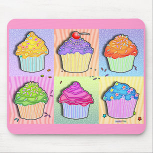 Mousepads - Pop-Kunst-kleine Kuchen
