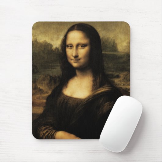 Mousepads Vintag Art Monalisa (Mit Mouse)