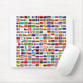 Mousepads Weltflaggen (Mit Mouse)