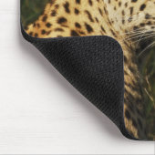Mousepads wildes Tier des Leoparden (Alarm u. oben (Ecke)