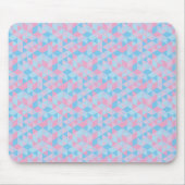 Mousepat pastel color geometric pattern Mousepad (Vorne)