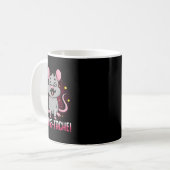 MouseTache 2Pet Rat oder Maus als niedliches Tier Kaffeetasse (Vorderseite Links)