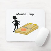 MouseTrap, Mäusefalle Mousepad (Mit Mouse)