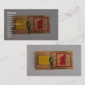 Mousetrap Visitenkarte (Vorne/Hinten)