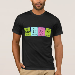 Mousey Periodenname Shirt