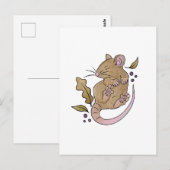 Mousey Postkarte (Vorne/Hinten)