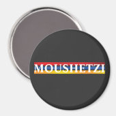 Moushetzi Magnet (Vorderseite/Rückseite)