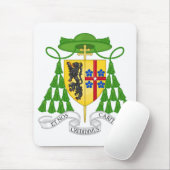 Mouspad Wappen Marcel Lefebvre Mousepad (Mit Mouse)