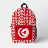 MOUSSA BEDRUCKTER RUCKSACK (Vorderseite)