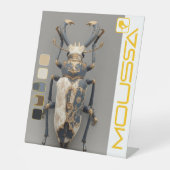 MOUSSA PEDESTAL SIGN SOCKELSCHILD (Vorderseite)