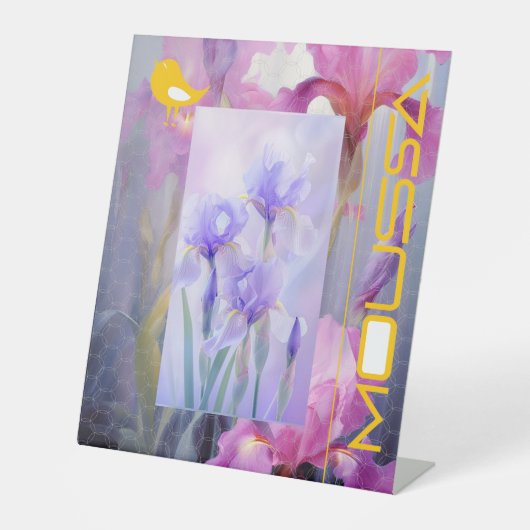 MOUSSA SOCKELSCHILD (Vorderseite)