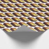 Moussaka Griechisch Mittelmeer Food Eggplant Potat Geschenkpapier (Ecke)