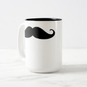 Moustache mug zweifarbige tasse (Vorderseite Links)