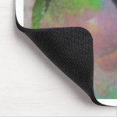 Moustached Parakeet Mousepad (Ecke)