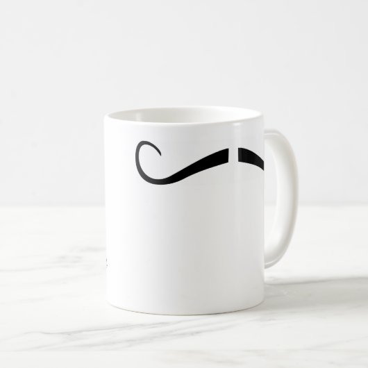 moustachemugs Art 8 Kaffeetasse (VorderseiteRechts)