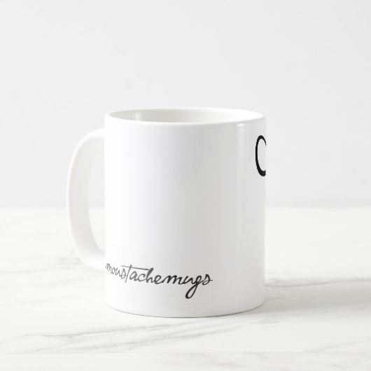 moustachemugs Art 8 Kaffeetasse (Vorderseite Links)