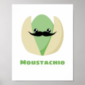 Moustachio Poster (Vorne)