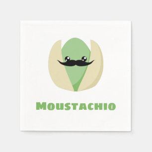 Moustachio Serviette