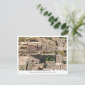 Moustiers Sainte Marie Postkarte (Stehend Vorderseite)