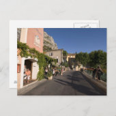 Moustiers-Sainte-Marie, Provence, Frankreich. 2 Postkarte (Vorne/Hinten)