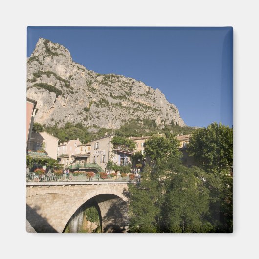 Moustiers-Sainte-Marie, Provence, Frankreich. Magnet (Vorne)
