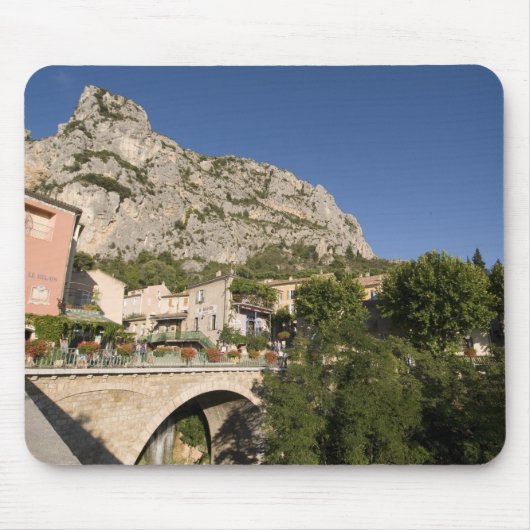 Moustiers-Sainte-Marie, Provence, Frankreich Mousepad (Vorne)