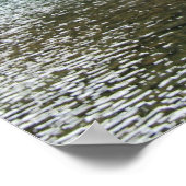 Moutain und Lake View Poster (Ecke)