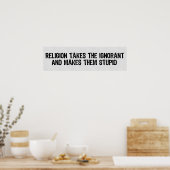 Mouth Breather Truth Poster (Küche)