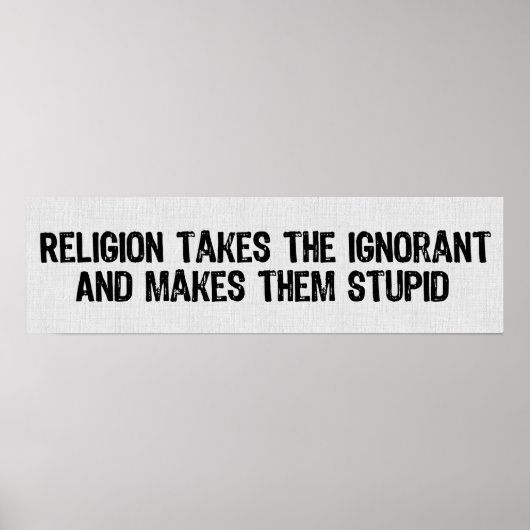 Mouth Breather Truth Poster (Vorne)