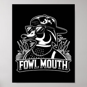 Mouth Duck Hunter Poster