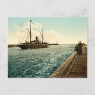 Mouth of the hafor, Dunkirk, Frankreich Postkarte