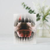 Mouth Postkarte (Stehend Vorderseite)