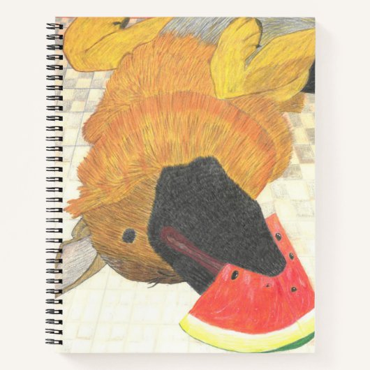 Mouth&Watermelon Notizblock (Vorderseite)