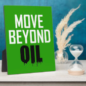Move Beyond Oil Fotoplatte (Seite)