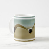Möve, die an mir, mug_fullwrap_feather kommt kaffeetasse (Vorderseite Links)