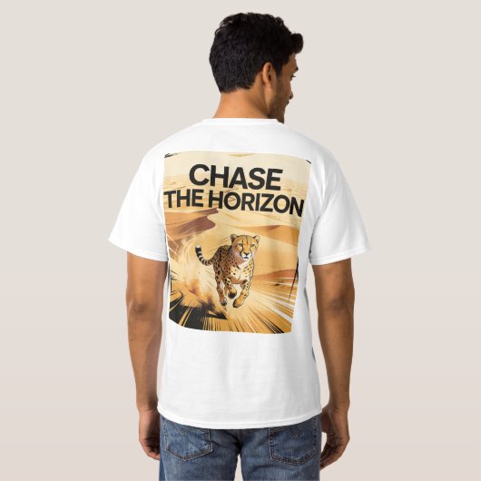 Move Fast – Cheetah Speed Motivation Shirt (Schwarz voll)